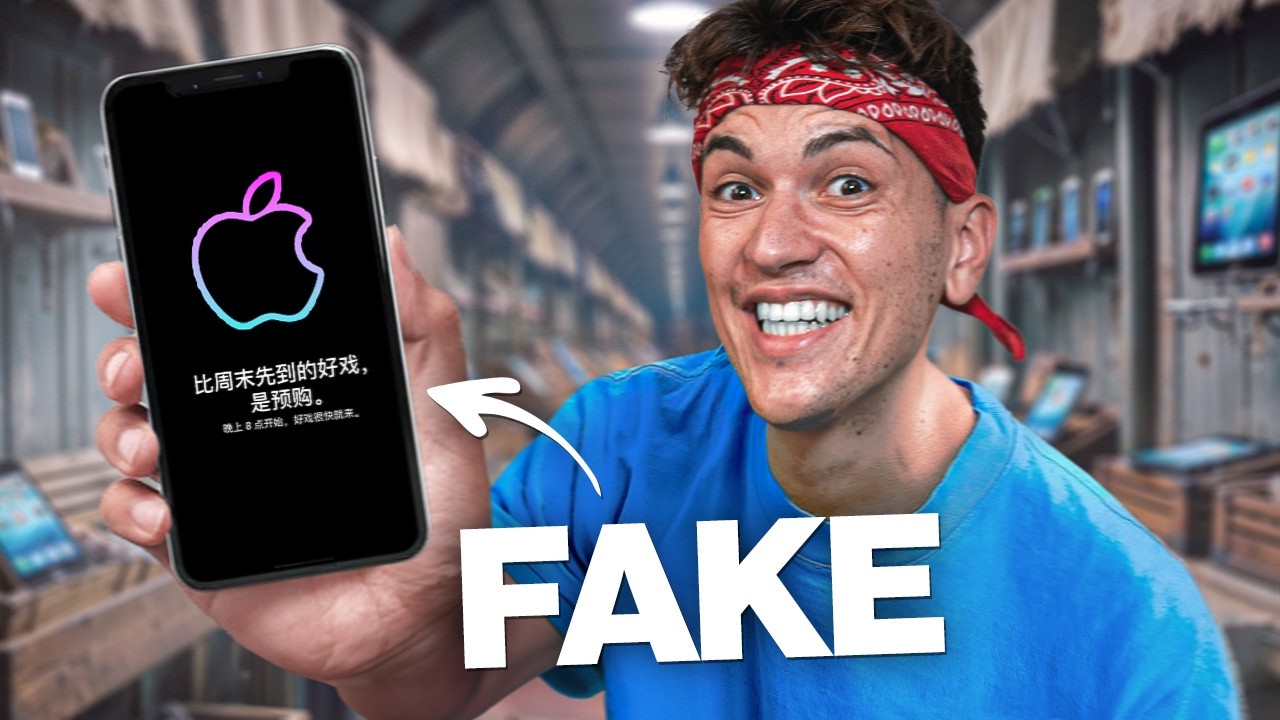 COMPRO TUTTI I PRODOTTI APPLE FAKE dal MERCATO NERO