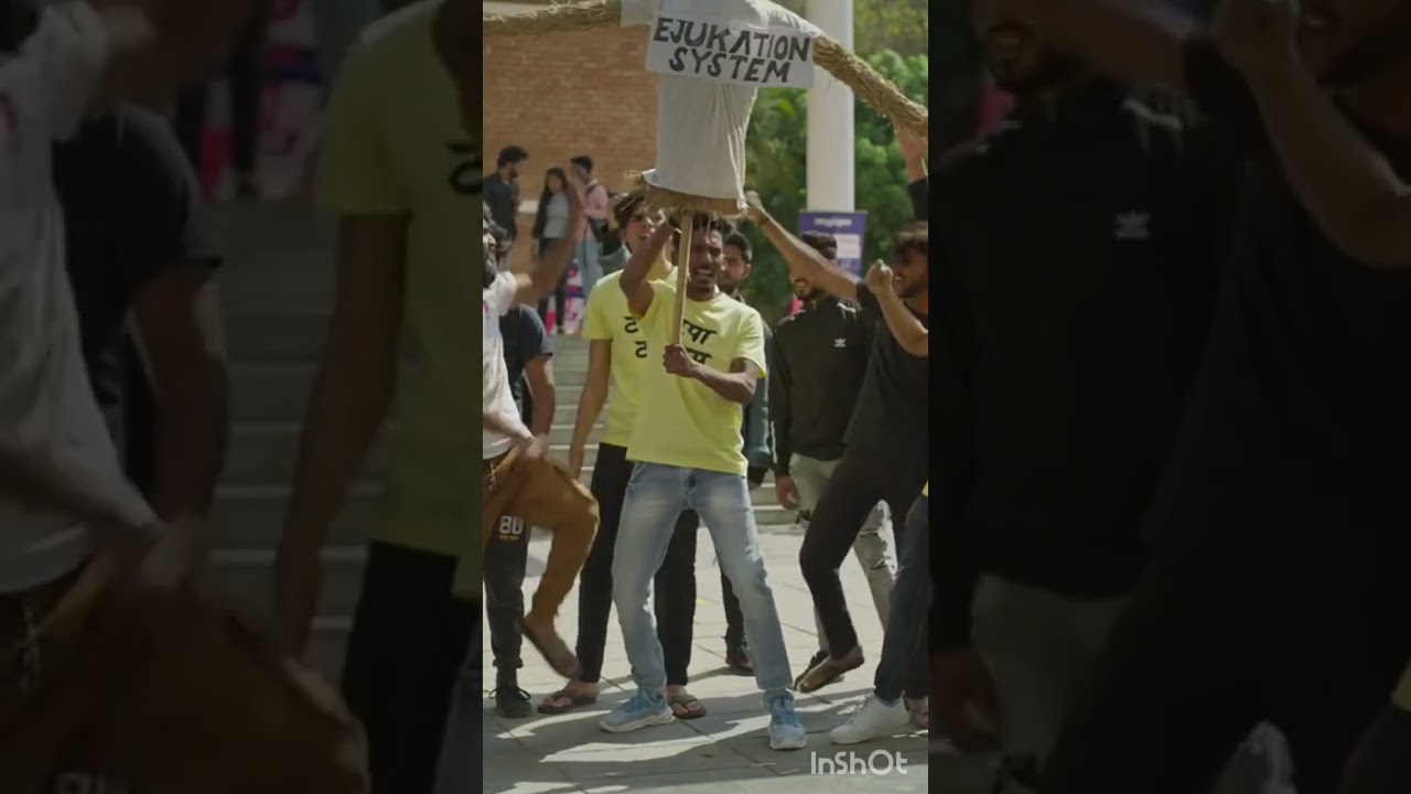 Hostel Daze 3 Zhaatu bhaiya on protest against Ejucation Symtm #shots #hosteldaze #zhaatu