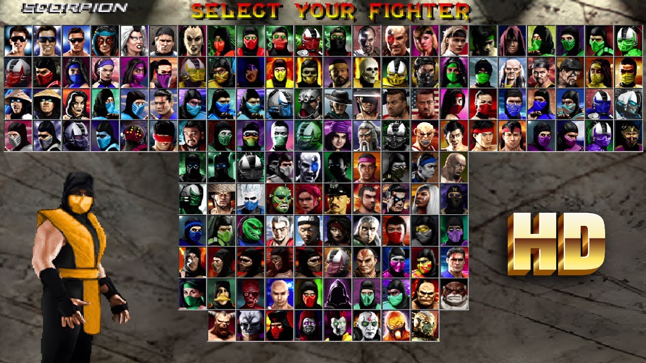 Mortal Kombat Project - Expanded Plus Ultimate (релиз 2026 г.) Скорпион MK1