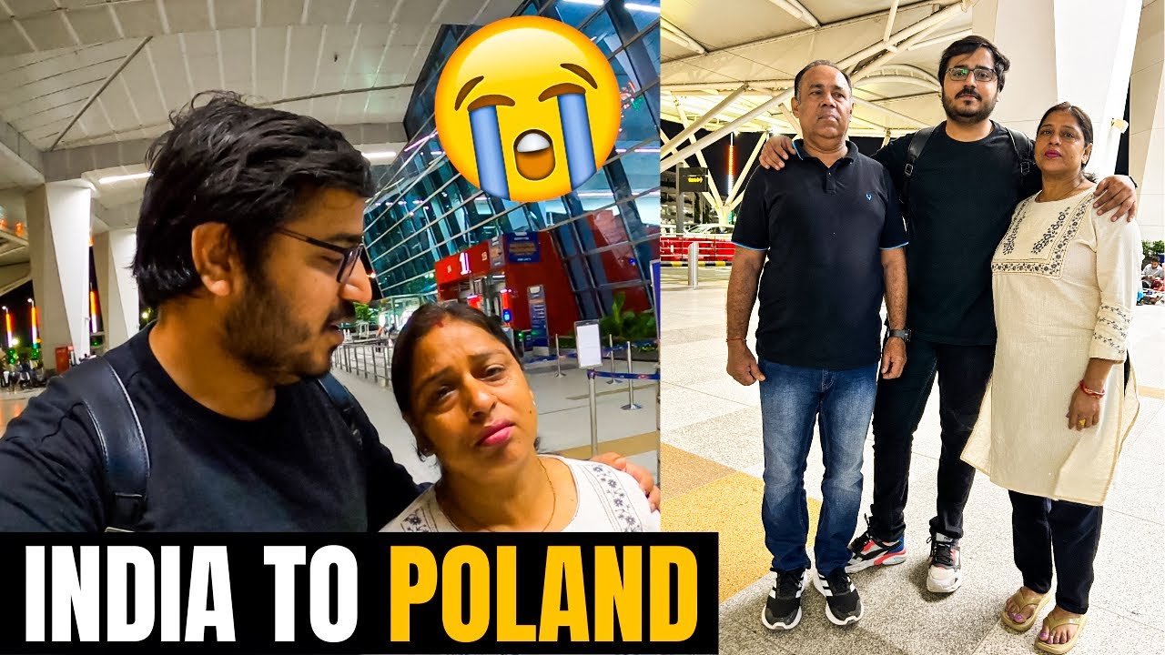 INDIA TO POLAND ✈️| Traveling to Poland from India| First Time International Flight Airport Guide