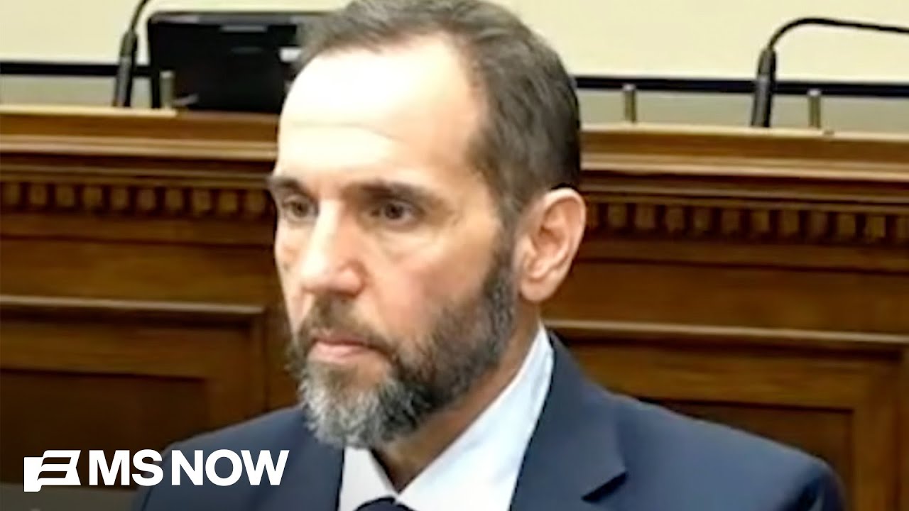 Watch the full, closed-door Jack Smith testimony about Trump I MS NOW