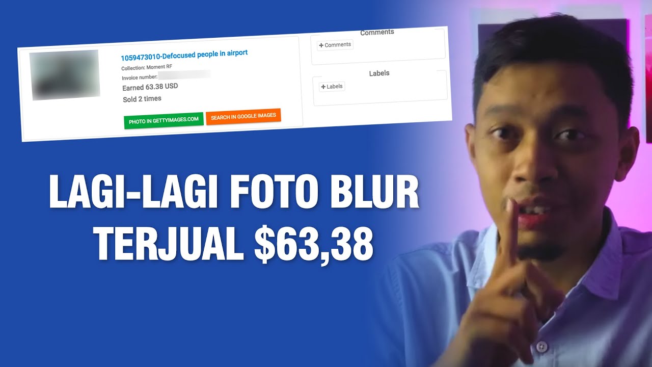 Foto Blur Pakai Kamera Pocket Terjual $63,38 di Internet - Tutorial Jual Foto di Getty Images