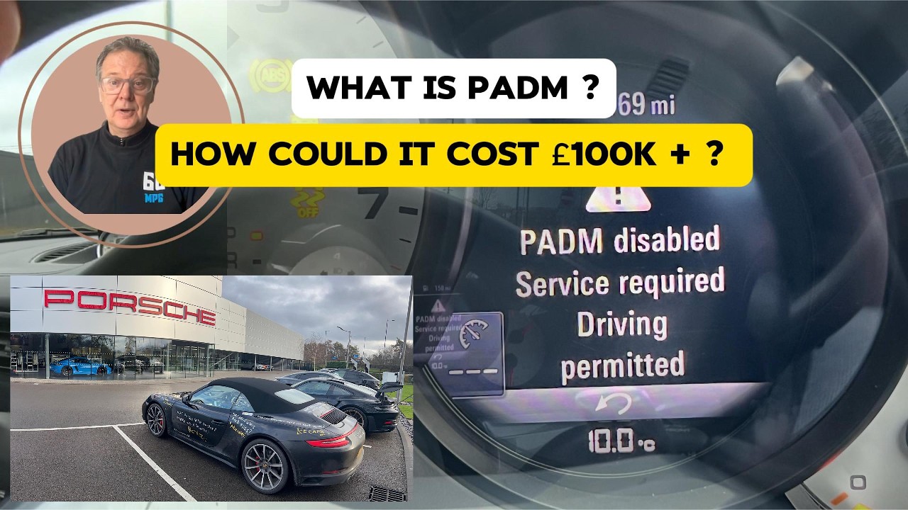 Porsche 911 PADM fault could cost £100,000