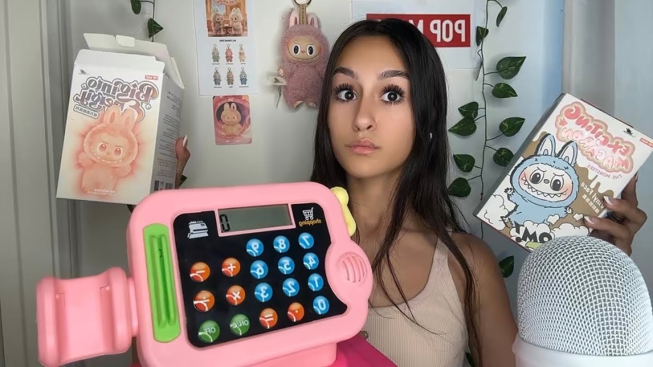 ASMR| POPMART worker sells you LABUBUS