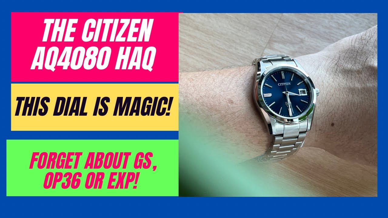 Forget about GS, OP36 or EXP! This is the real deal - The Citizen AQ4080-52L.