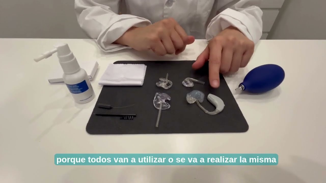 Cómo limpiar correctamente el Molde de tu audífono paso a paso. #LimpiezaMolde #audifonos