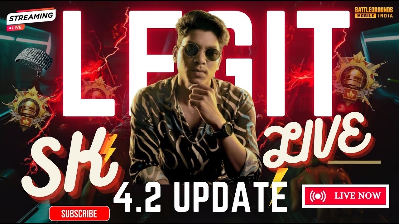 NEW EVENT 4.2 - RANK PUSH ON LIVE ||LEGIT SK|| Road To 50K !❤ || #BGMILIVE #shortfeed #malegamer 