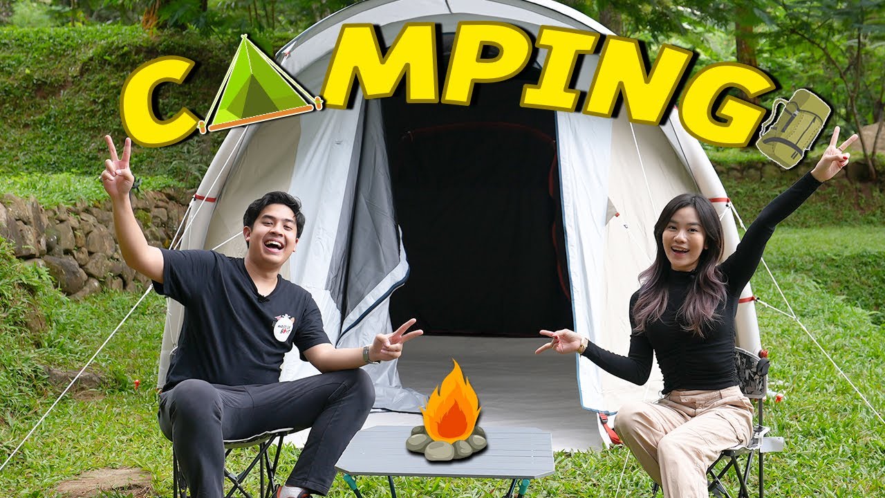 CAMPING DI TENGAH HUTAN FT. JEROME POLIN