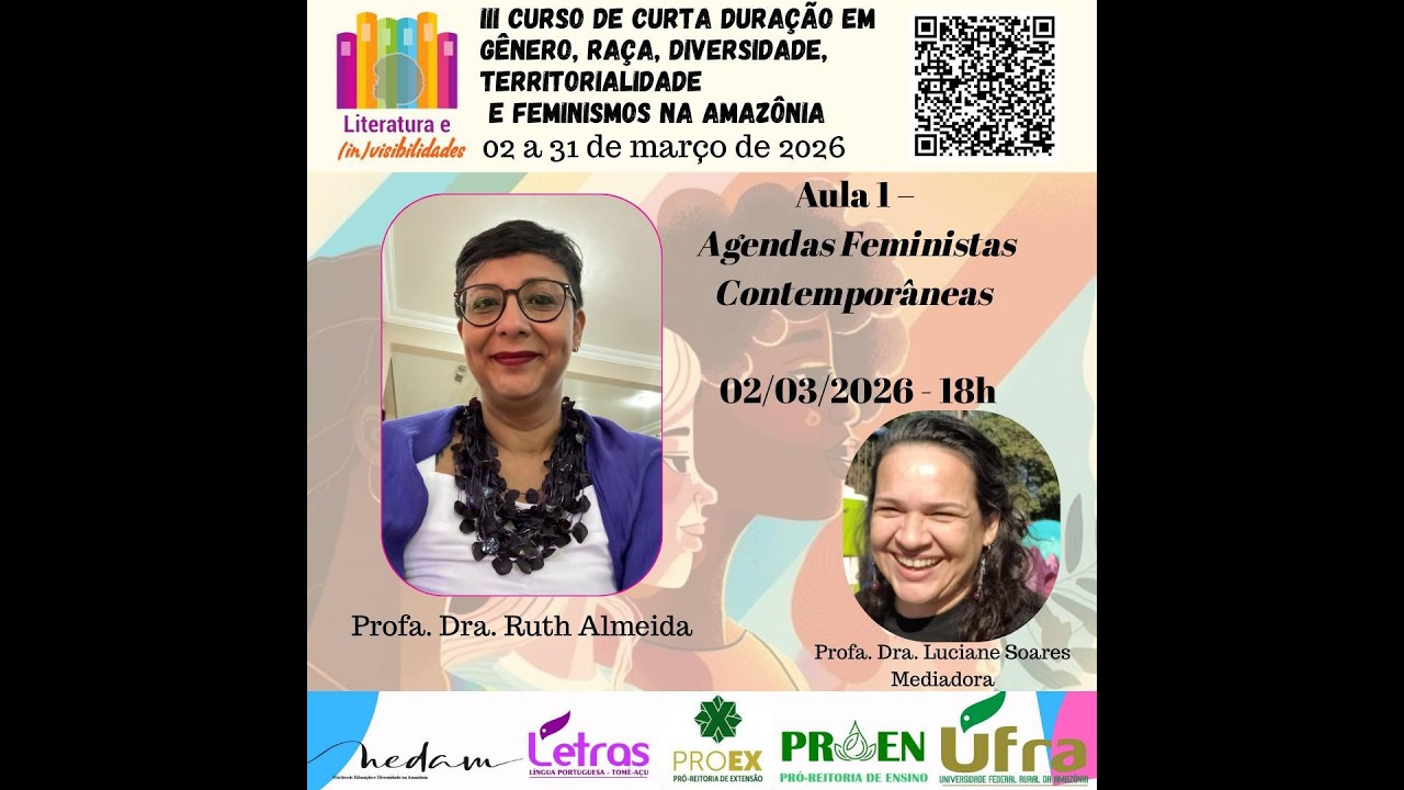 Aula 1 – Agendas Feministas Contemporâneas – Profa. Dra. Ruth Almeida