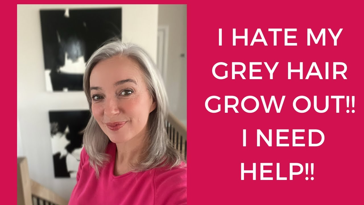 Are you ready to give up on your grey hair grow out? If so, this video is a must watch for you!