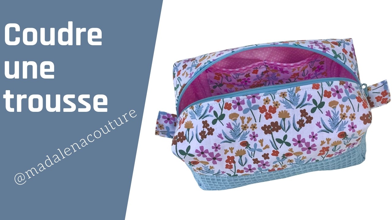 Coudre une trousse # facile et rapide 🥰couture Madalena 