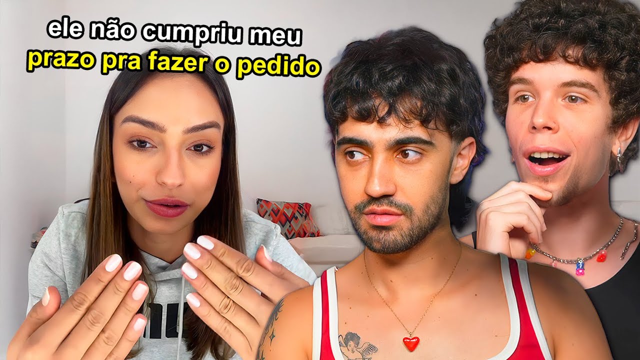ela pintou a unha pra ser pedida em casamento e ficar noiva... 5 vezes