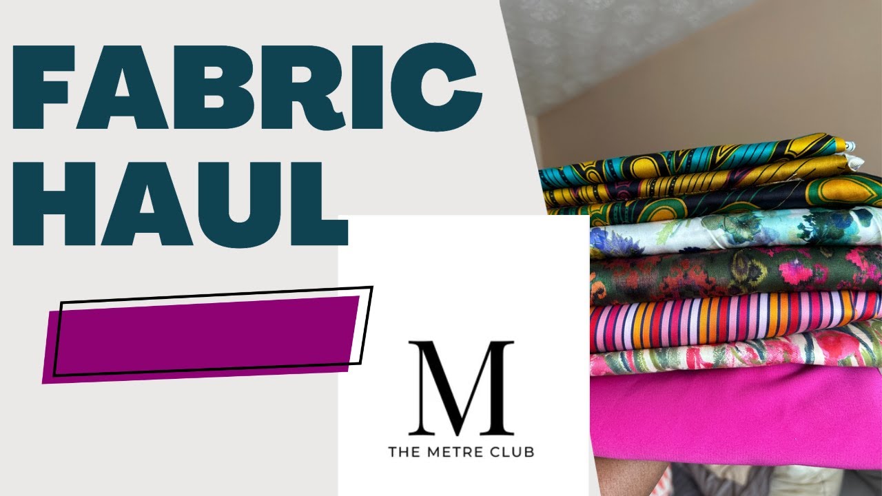 May Fabric Haul, The Metre Club + Sewing Inspiration