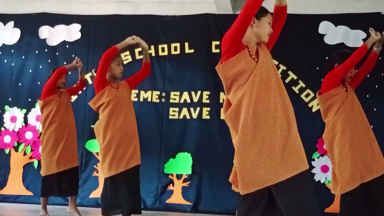 Khasi dance 😍performed by students | at St. Francis Umsiang