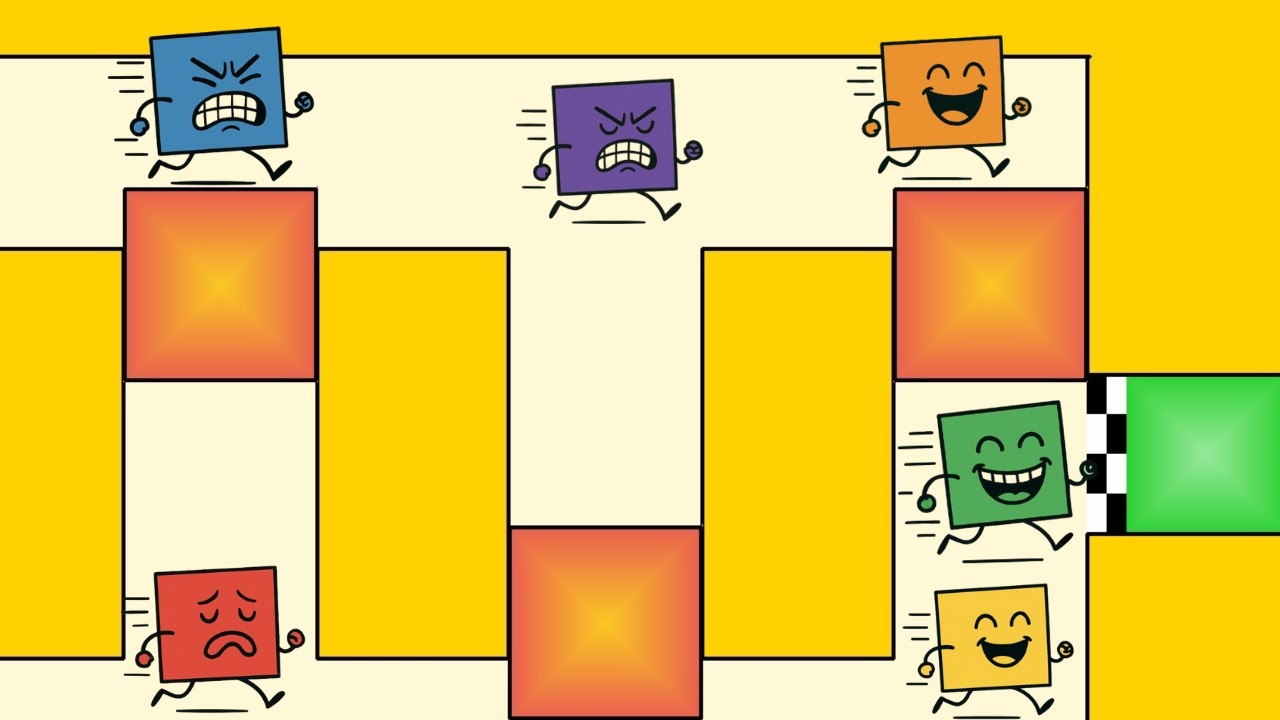 Square League: Escaping the Blocks
