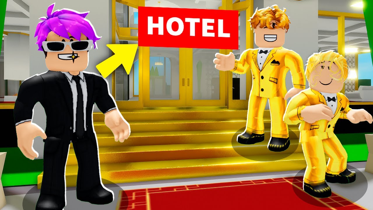Eu ABRI UM HOTEL PARA RICOS no BROOKHAVEN