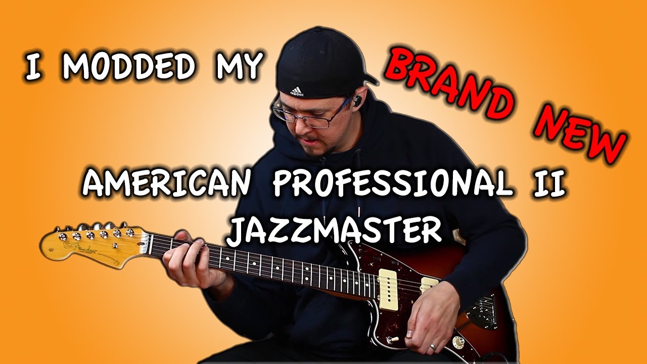 Fender American Professional II Jazzmaster Review/Demo/Modification/Pickup Comparison