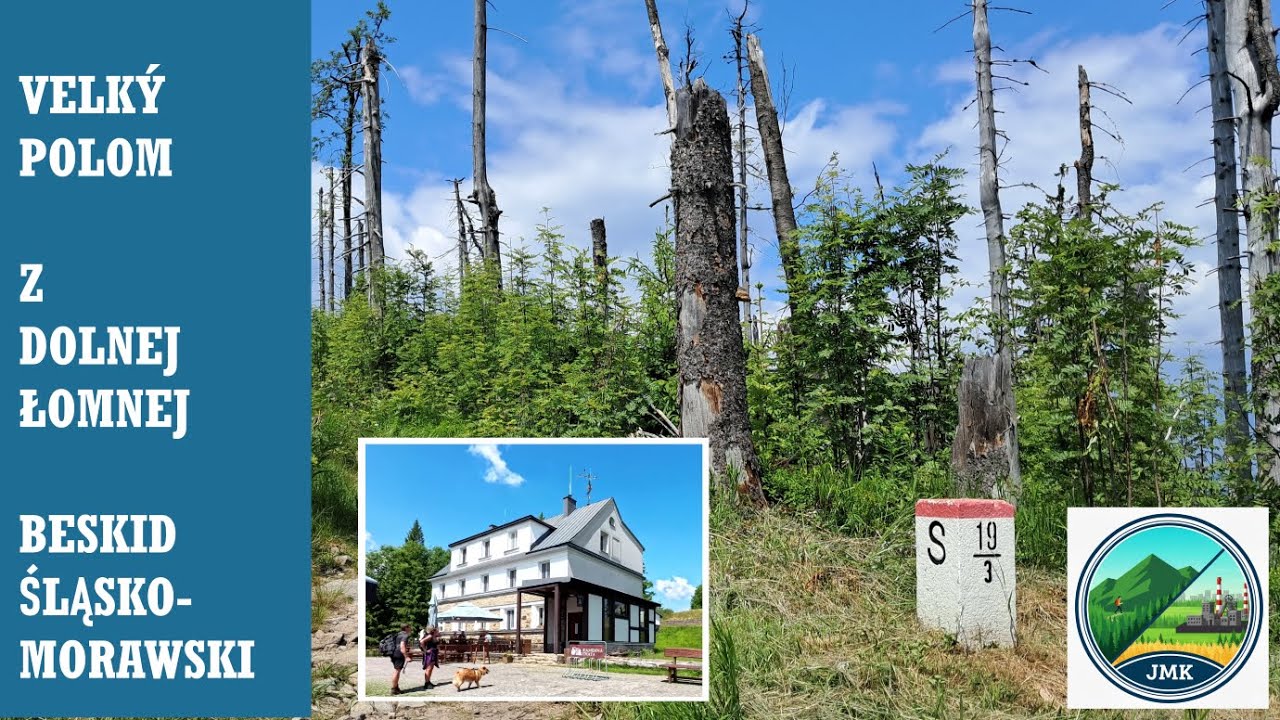 Wielki Połom z Dolnej Łomnej [Dolní Lomná - Velký Polom] Beskid Śląsko-Morawski [Beskydy]