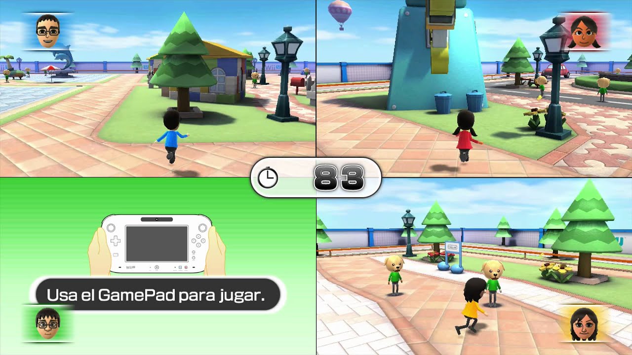 Wii Party U - Lost-and-Found Square