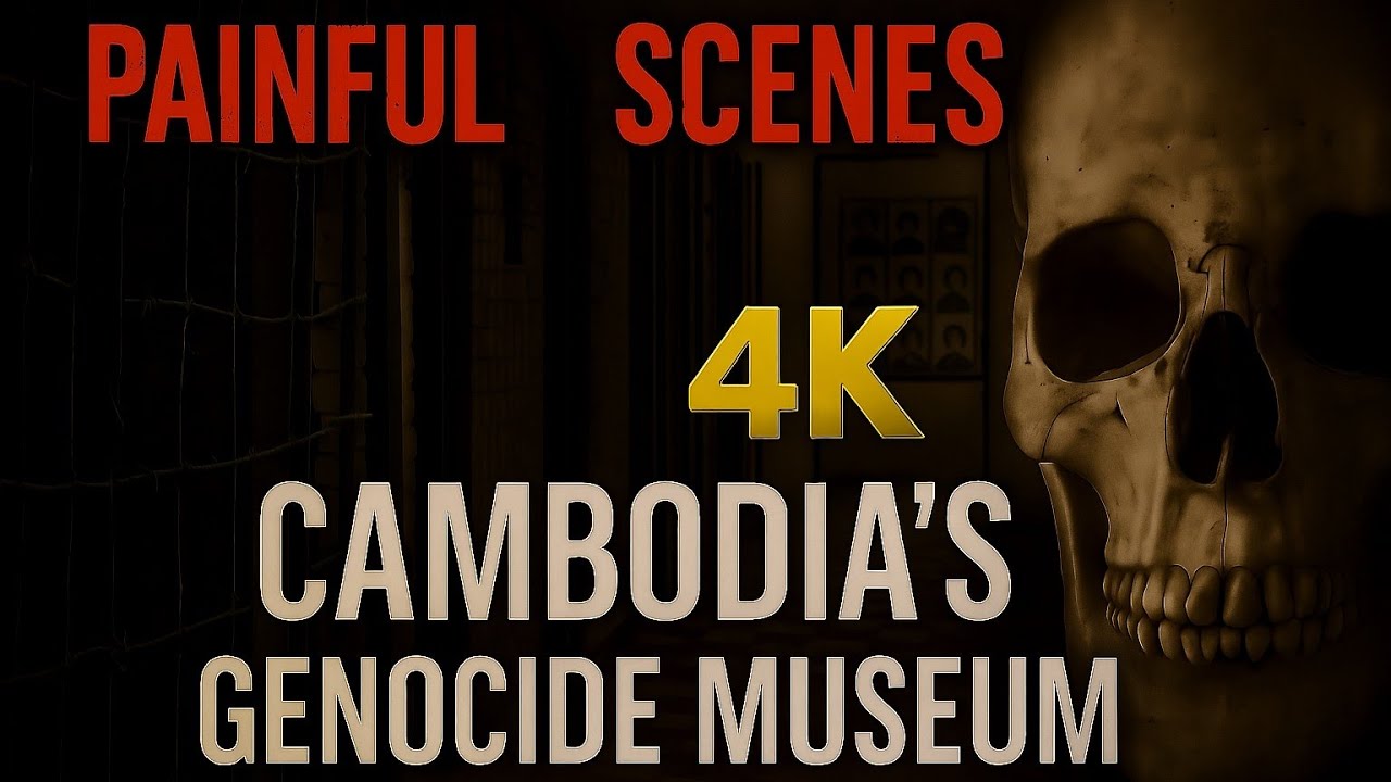 🇰🇭Cambodia's Tuol Sleng Genocide Museum: Painful History🥲 | 4K Walking🚶