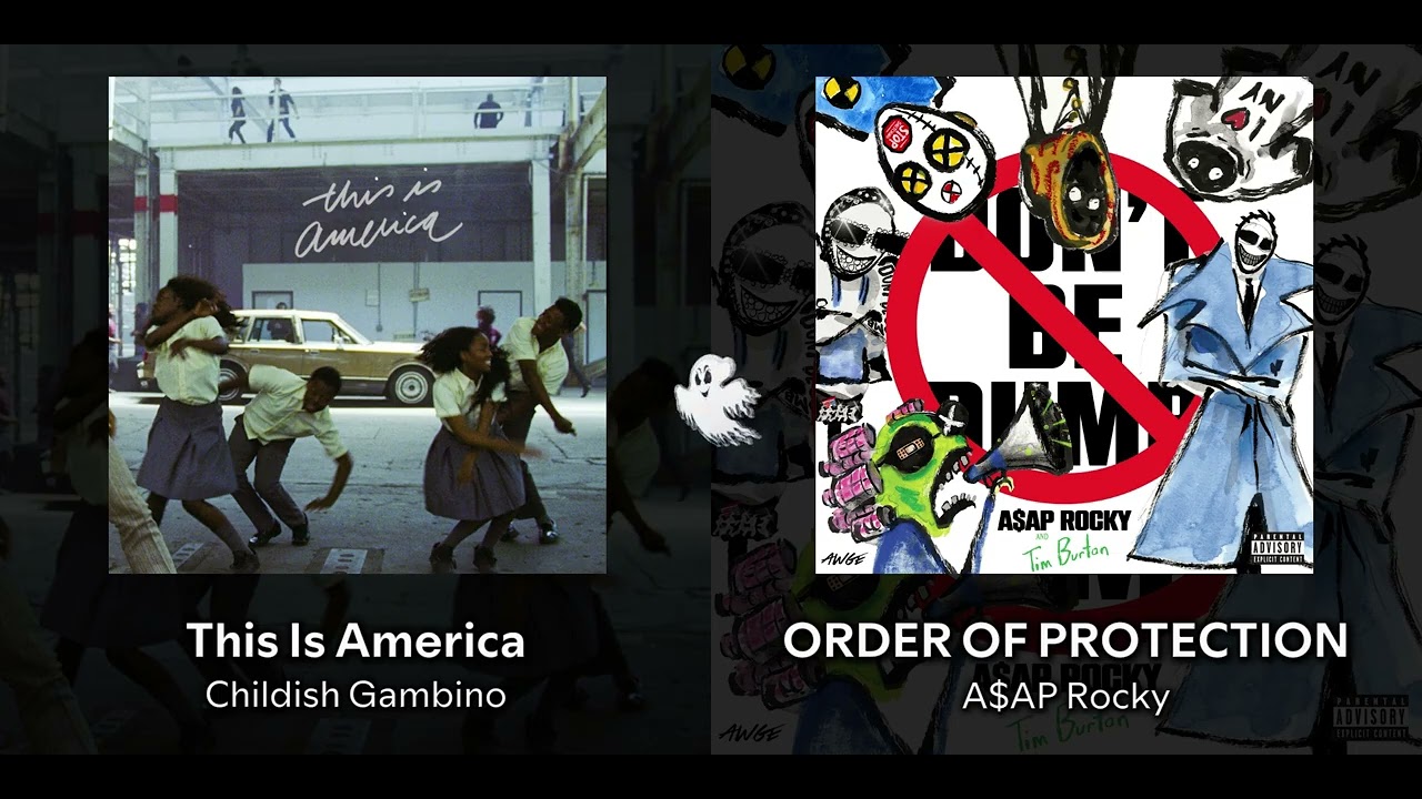 This Is America but the beat is ORDER OF PROTECTION