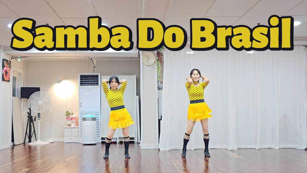 [High Beginner] 삼바 리듬 탑승💃 Samba Do Brasil 라인댄스