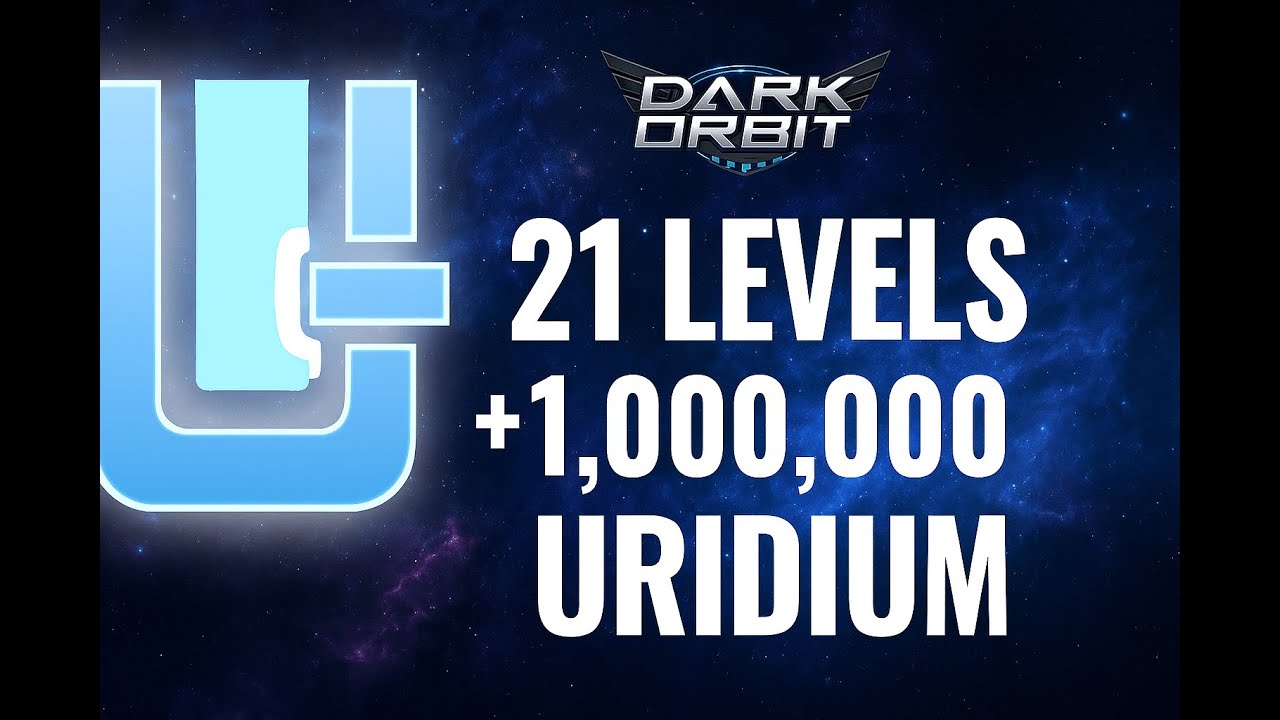 DarkOrbit'te 21 G&ouml;revle 1 Milyon Uridium! 💎 Efsane Gelişim Ser&uuml;veni! 🚀
