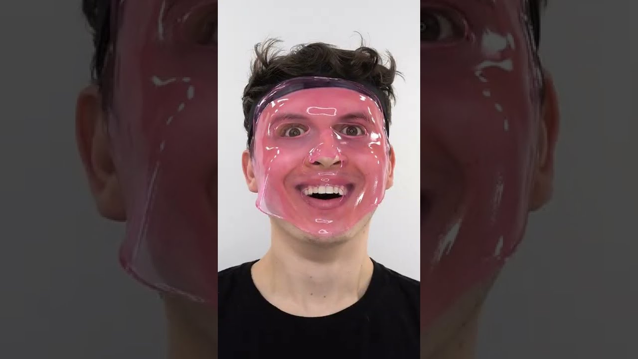 Pink Face Mask ASMR #shorts