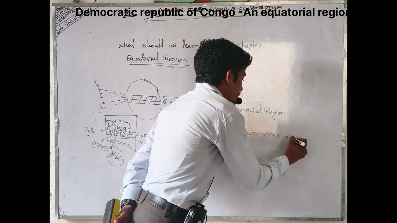 DR Congo -An equatorial region in hindi class -5th #socialscience #s.st #geography #education 