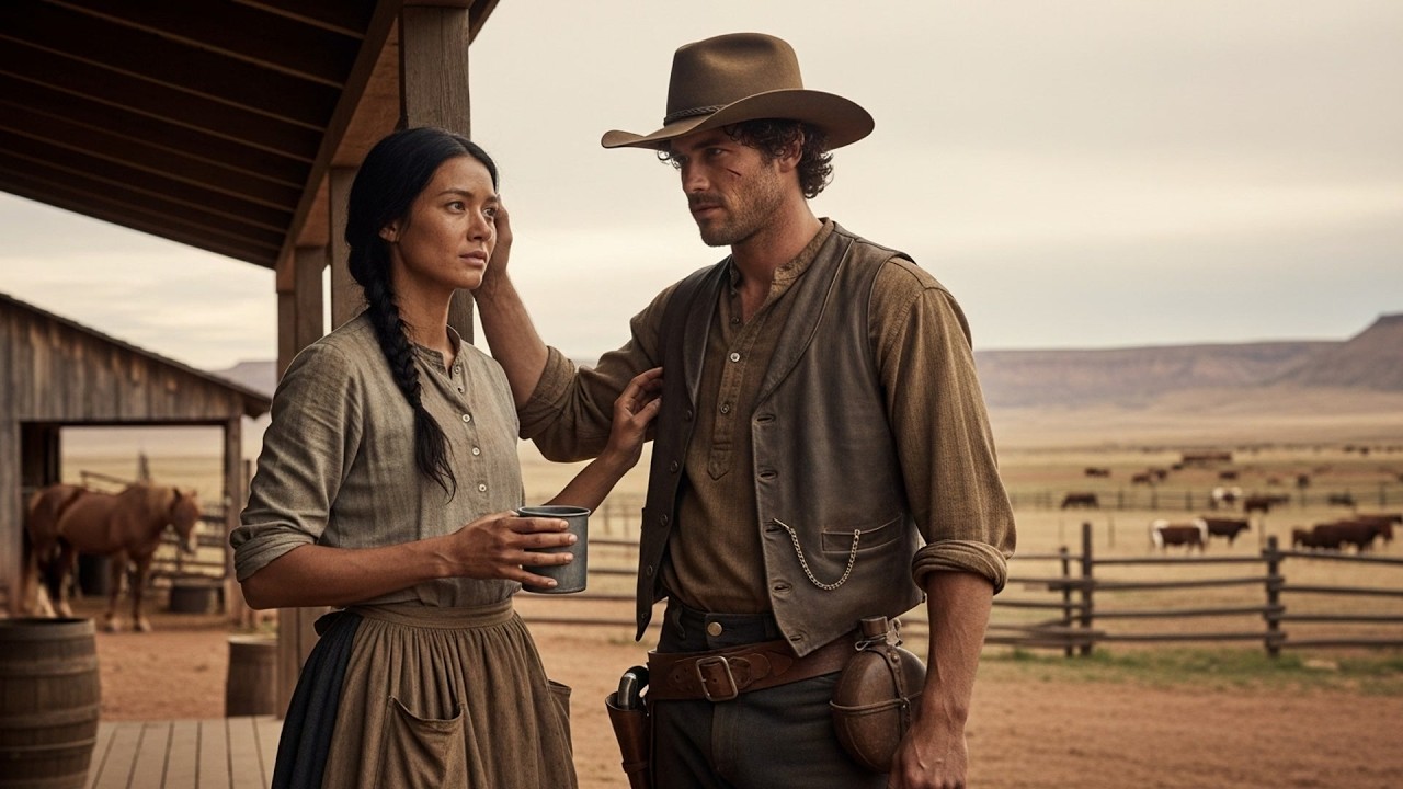 She Worked Her Husband's Ranch After He Left, The Cowboy Showed Up And Offered His Help