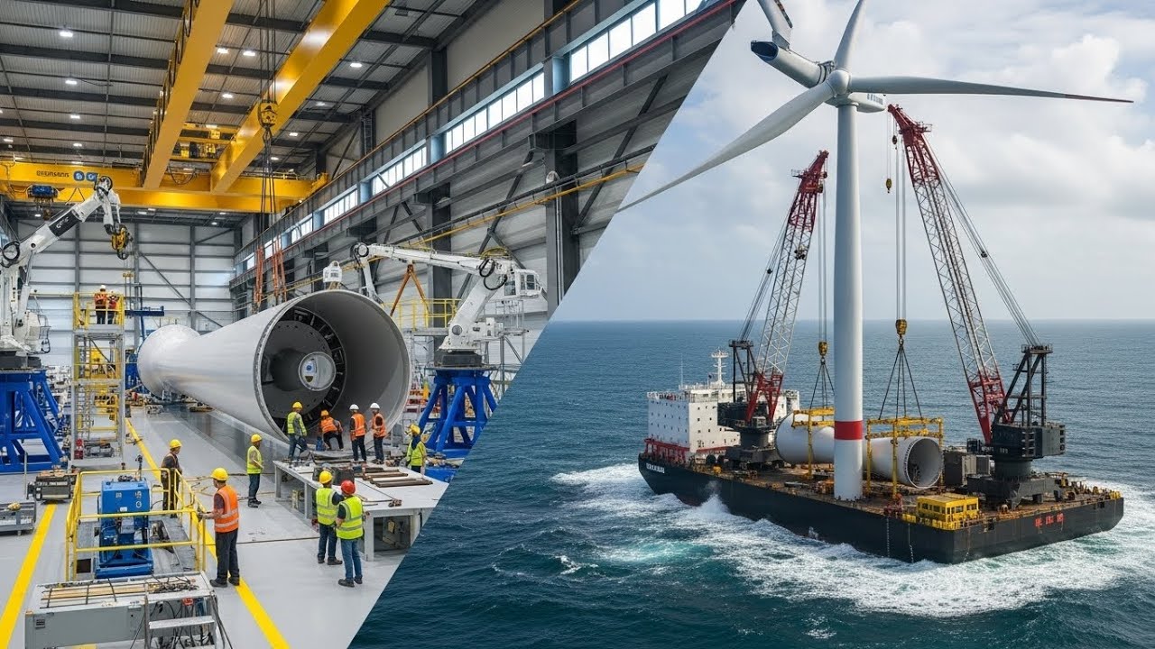 “Inside the World’s Biggest Wind Turbine | From Factory Floor to Ocean Giant”