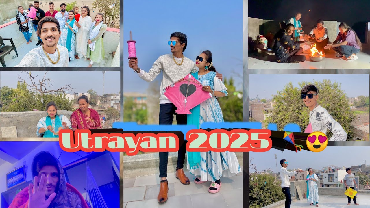 Utrayan 2025 || Kite Festival || Akash Gohel || Bhavnagar