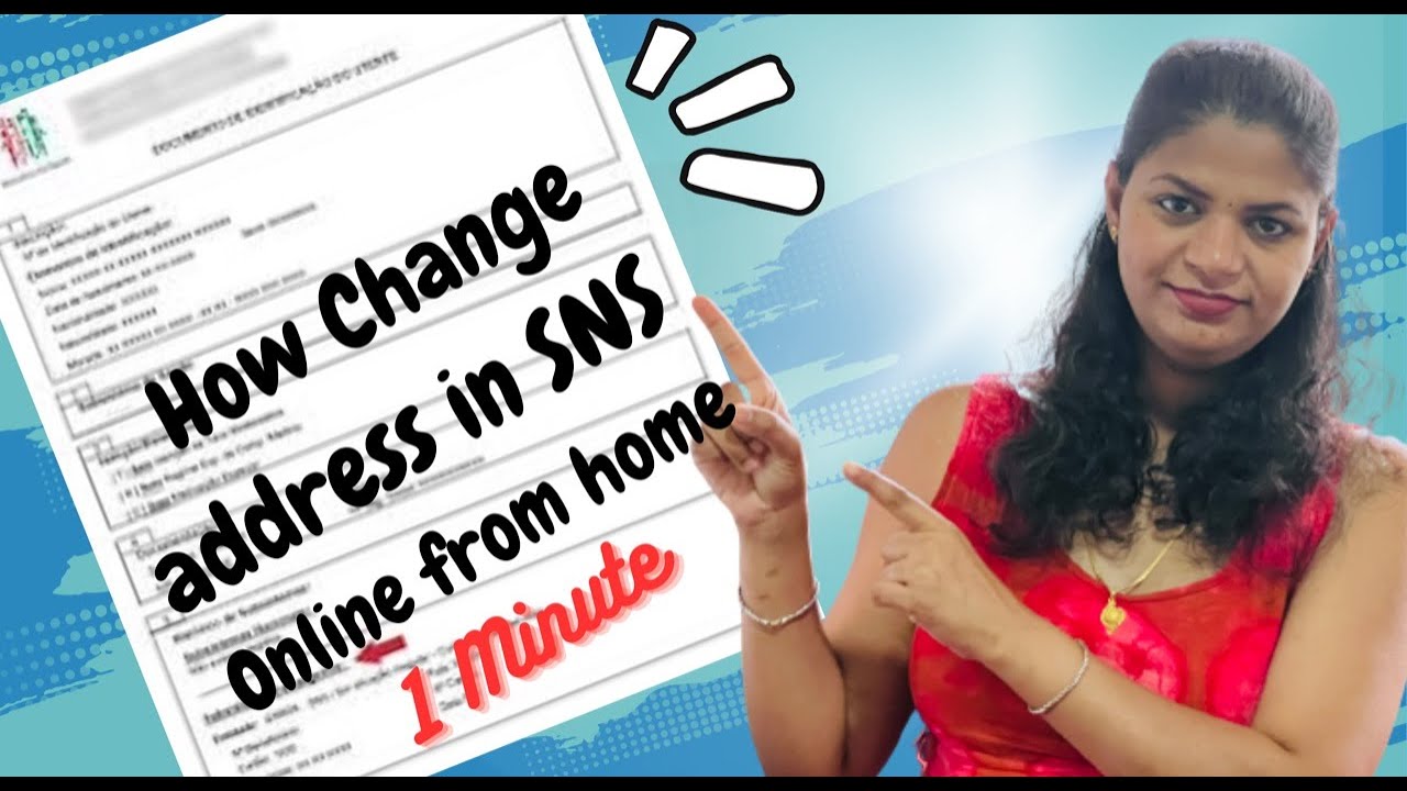 How Can Change Address In SNS (Medical) Number Online From Home Step By Step 2023|Utente Change