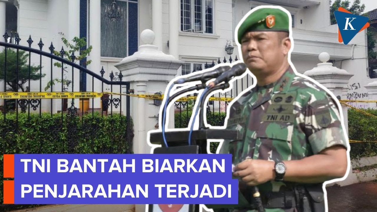 TNI Bantah Tudingan Biarkan Penjarahan Rumah Sahroni hingga Sri Mulyani