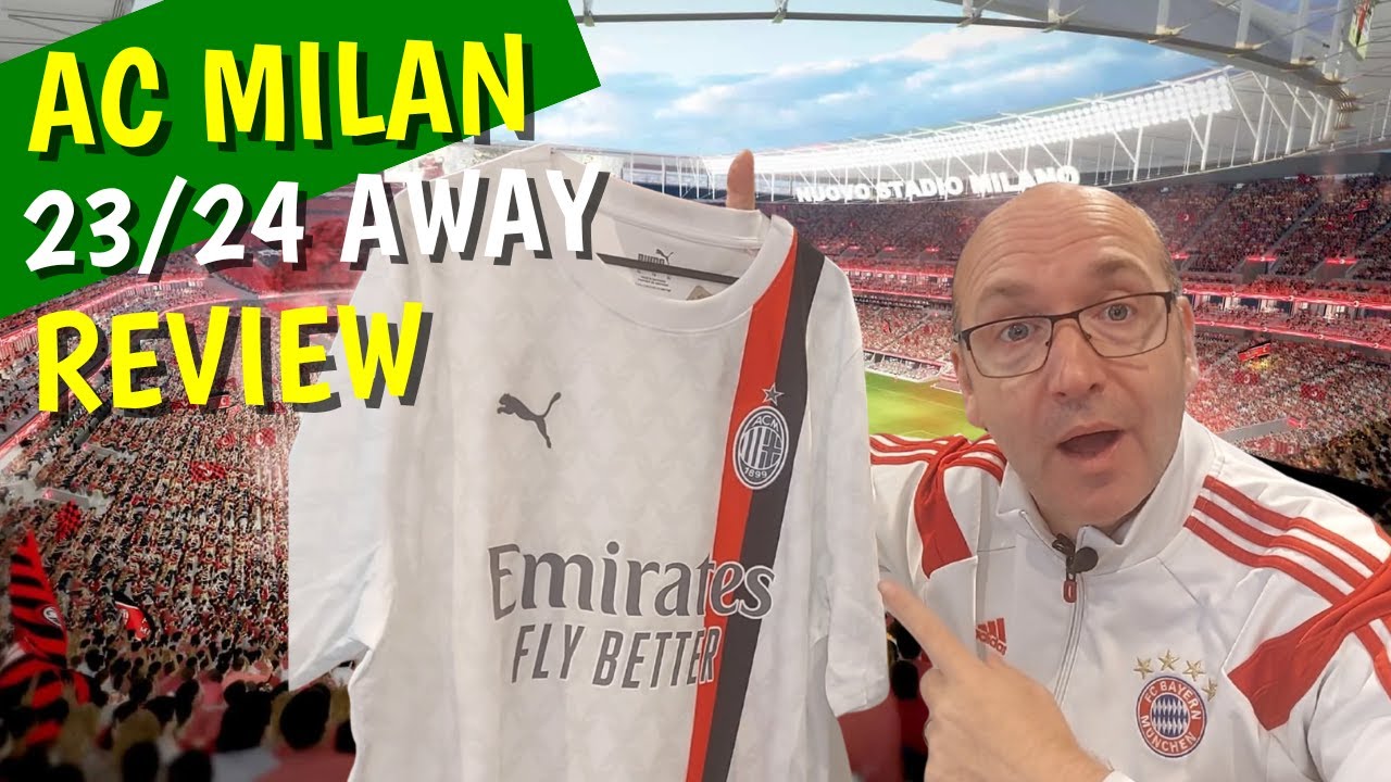 New AC MILAN's 23/24 Away Shirt | Drawing on tradition!