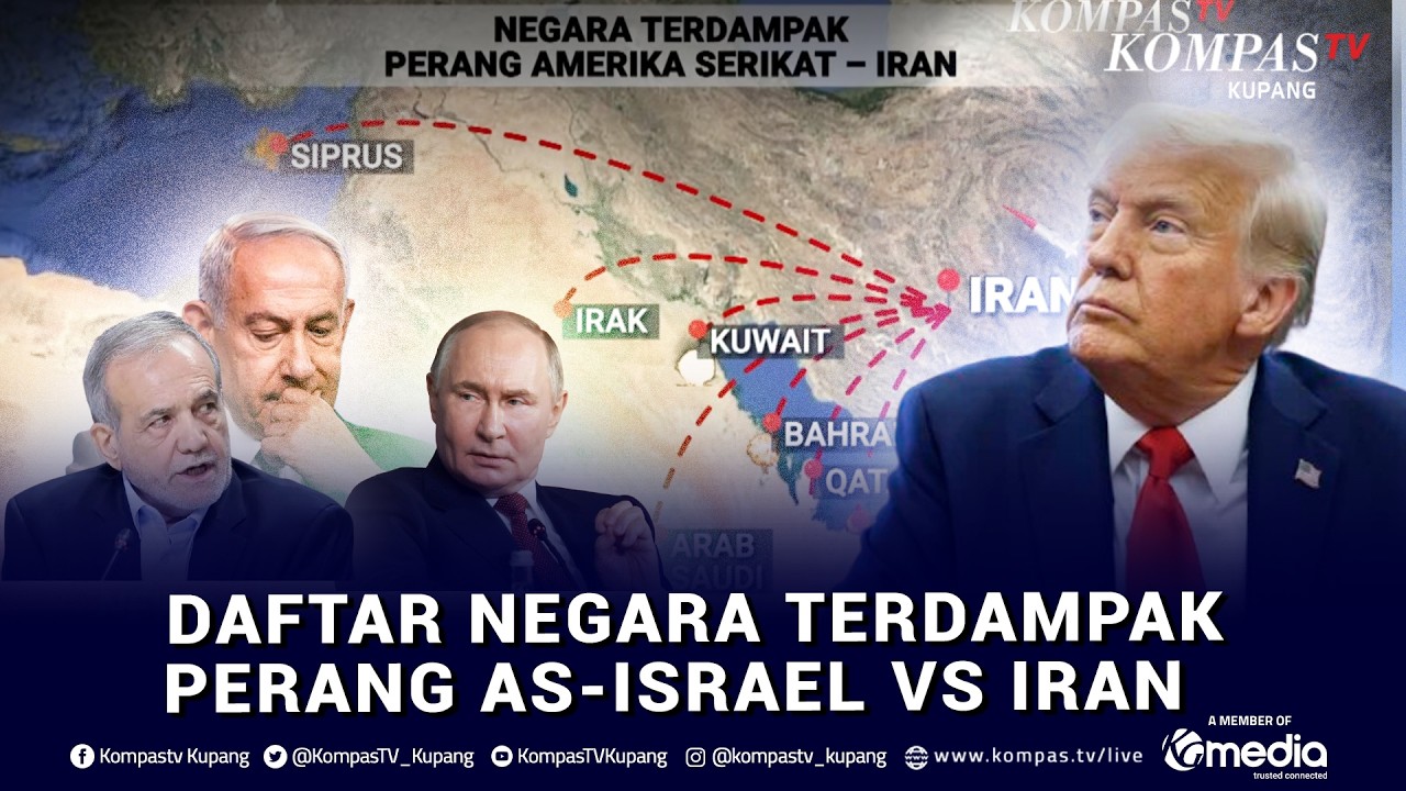 Dampak Perang Iran vs AS Israel Meluas, UEA hingga Yordania Ikut Terdampak Konflik