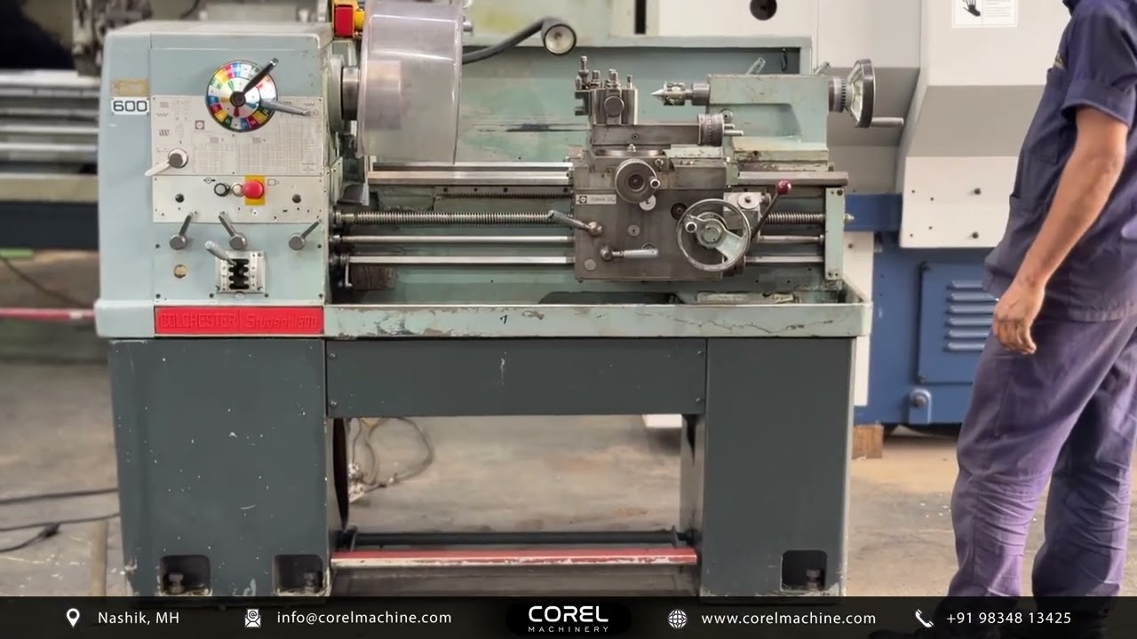 COLCHESTER STUDENT 1800 GEARED LATHE (400242)