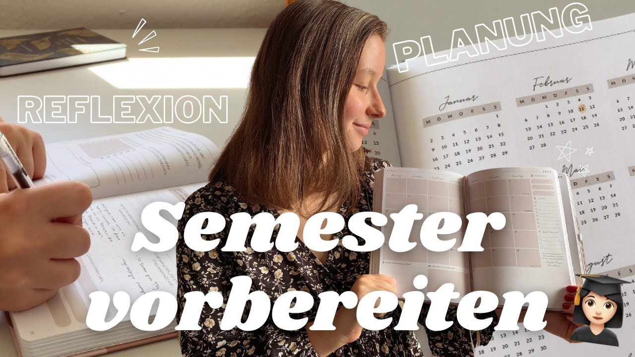 Studium planen + organisieren: Wie ich mich auf das neue Semester vorbereite | mit Lebenskompass