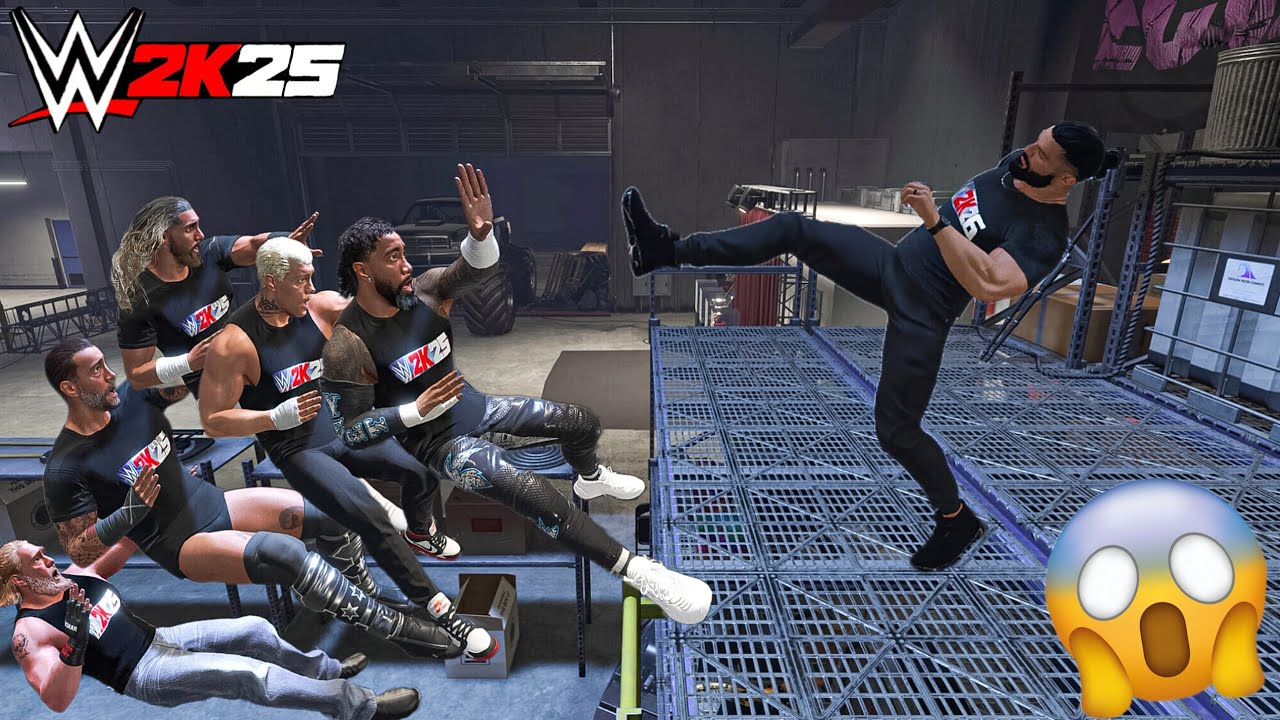 Последнее видео по WWE 2K25!