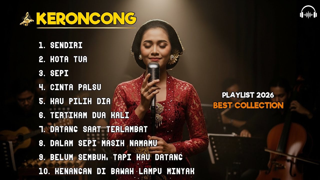 Lagu Keroncong Klasik Nusantara | Musik Tempo Dulu Penuh Cerita dan Sejarah