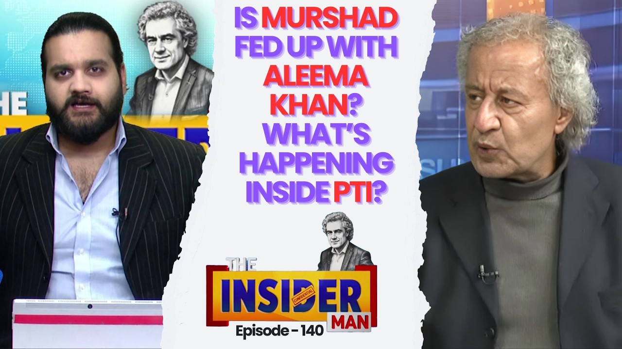 Insider Man EP-140 | Is Murshad Fed Up with Aleema Khan? What’s Happening Inside PTI? | Sun News