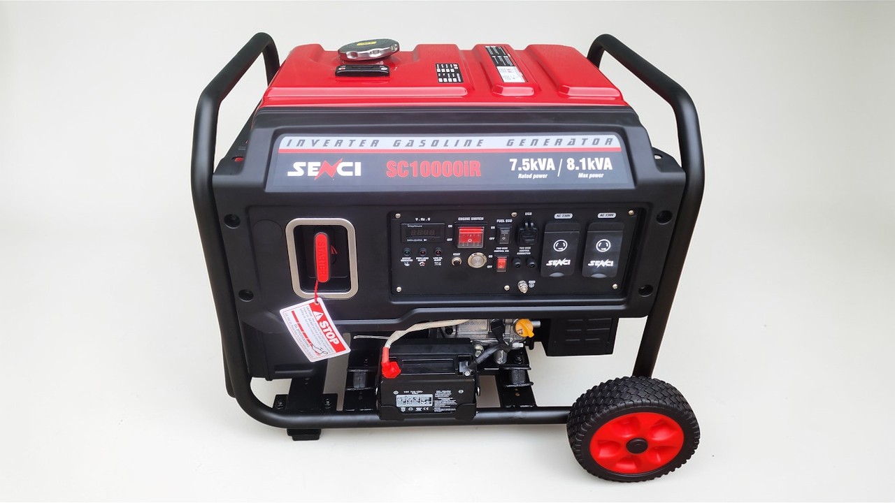 Senci SC10000iR 7.5kva / 8.1kva Inverter Petrol Generator