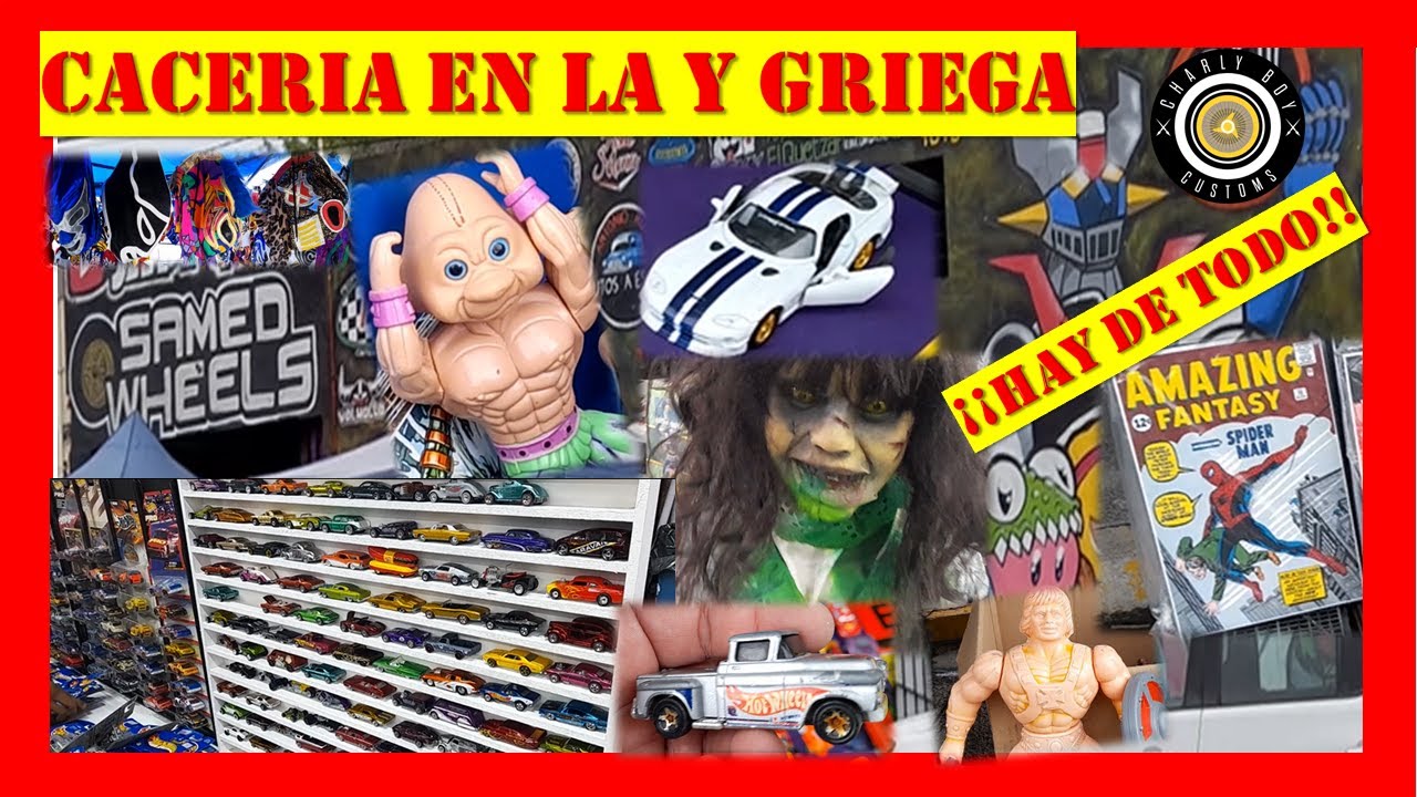 DE CACERÍA EN EL TIANGUIS Y GRIEGA HOT WHEELS MATCHBOX HAY DE TODO!!!