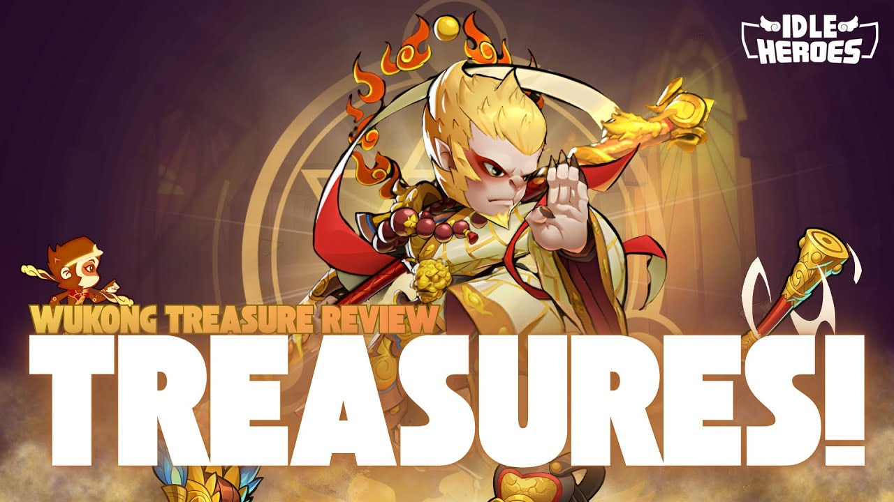 Wukong Treasure are OP! Full Review and Gameplay! - Idle Heroes