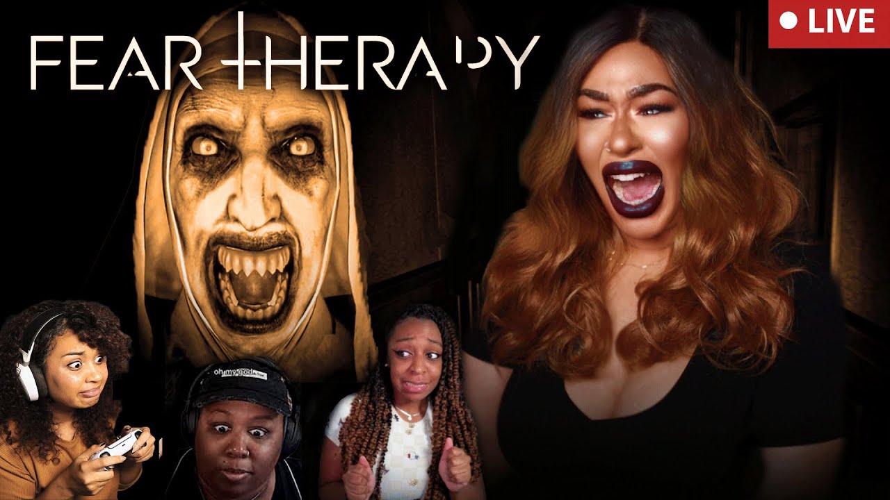 4 girls 1 demon | Fear Therapy w/ @JazzyGuns @BarefootTasha & @LeeshCapeesh