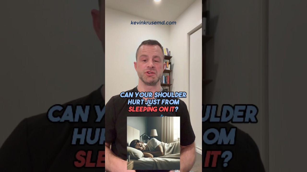 Can Your Shoulder Hurt From Sleeping On It #shoulderpain #shoulderdoctor