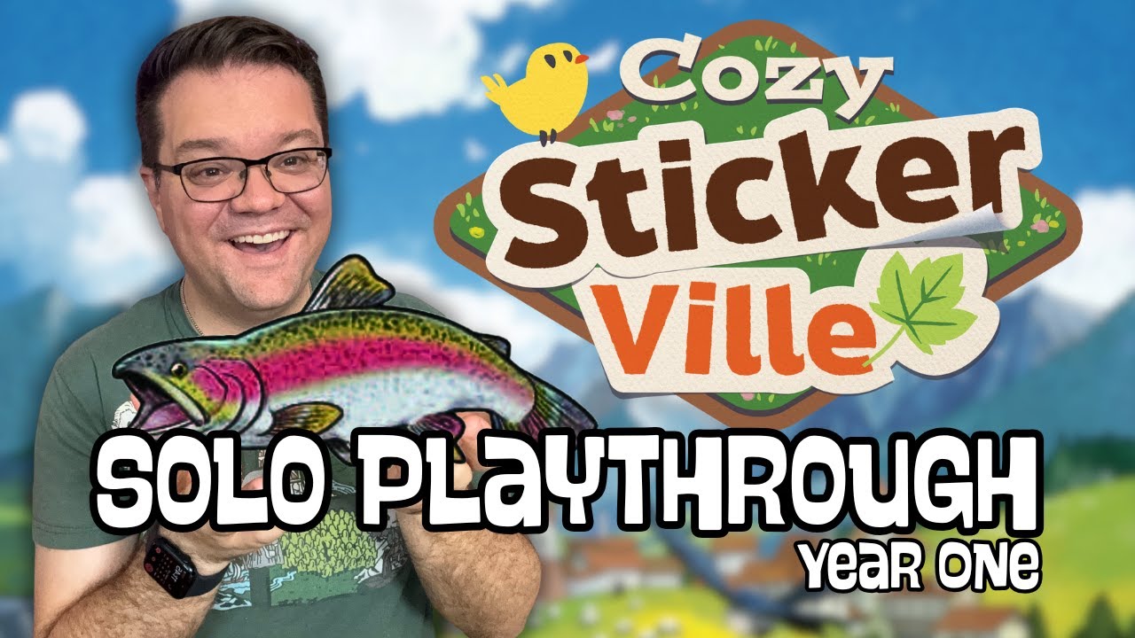 Cozy Stickerville — Обзор игры и прохождение первого года (со спойлерами!)