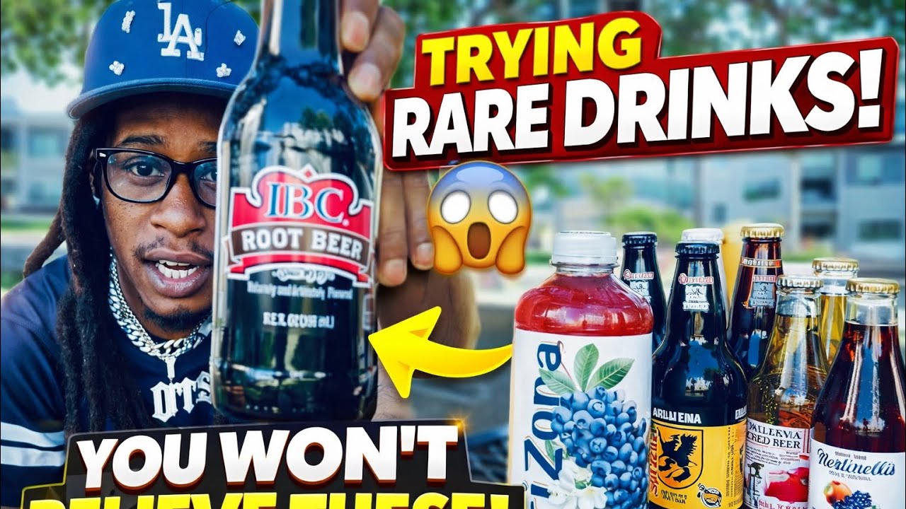 Pr&oacute;buję rzadkich drink&oacute;w, kt&oacute;rych nigdy wcześniej nie piłem!
