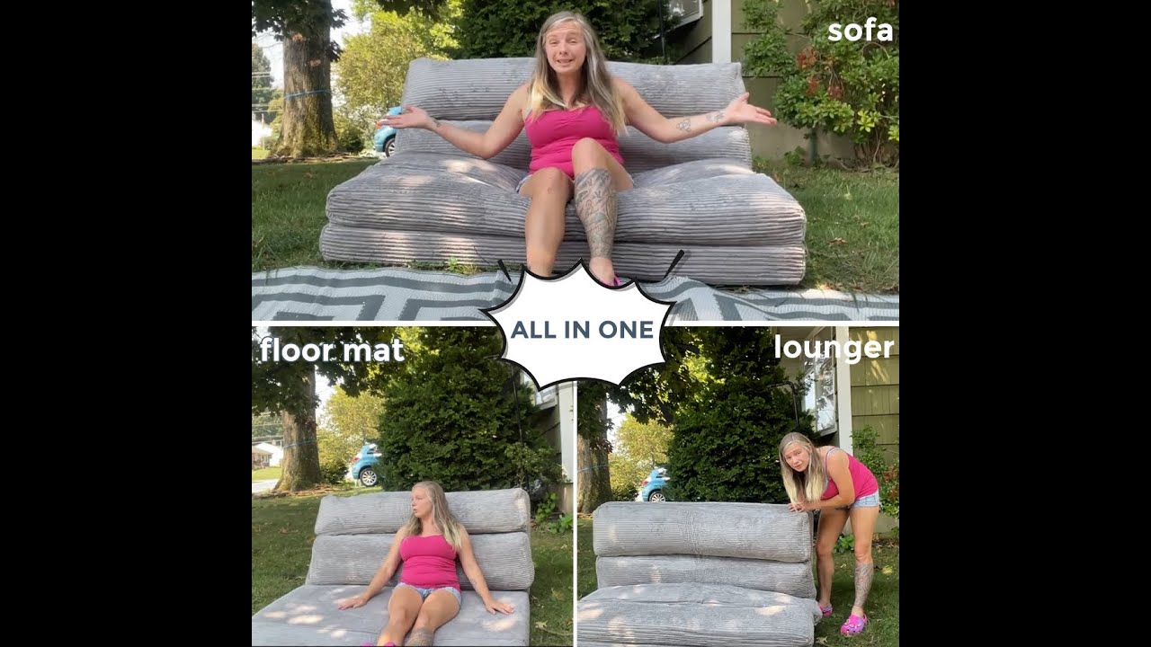 MAXYOYO Bean Bag Folding Sofa Bed Review