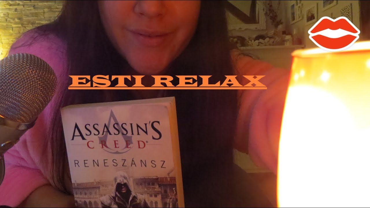 Assassin's Creed k&ouml;nyv suttog&oacute;s felolvas&aacute;s a pihentető elalv&aacute;shoz 😴| ASMR |